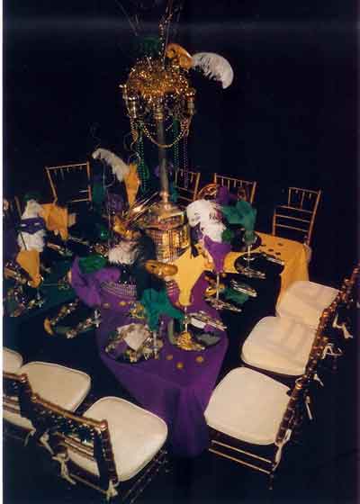 Miller's Party Rental Gallery of Ideas  Mardi Gras